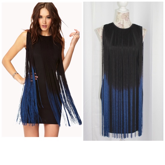 Forever 21 Dresses & Skirts - Dancing Queen Fringe Dress Flapper 20's Gatsby M